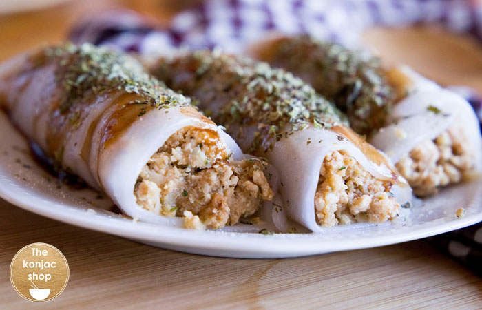canelones konjac