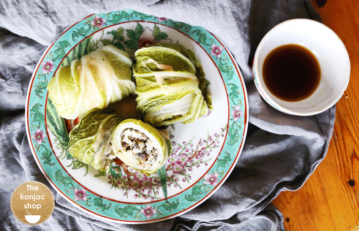 Gyozas vegetales con tofu