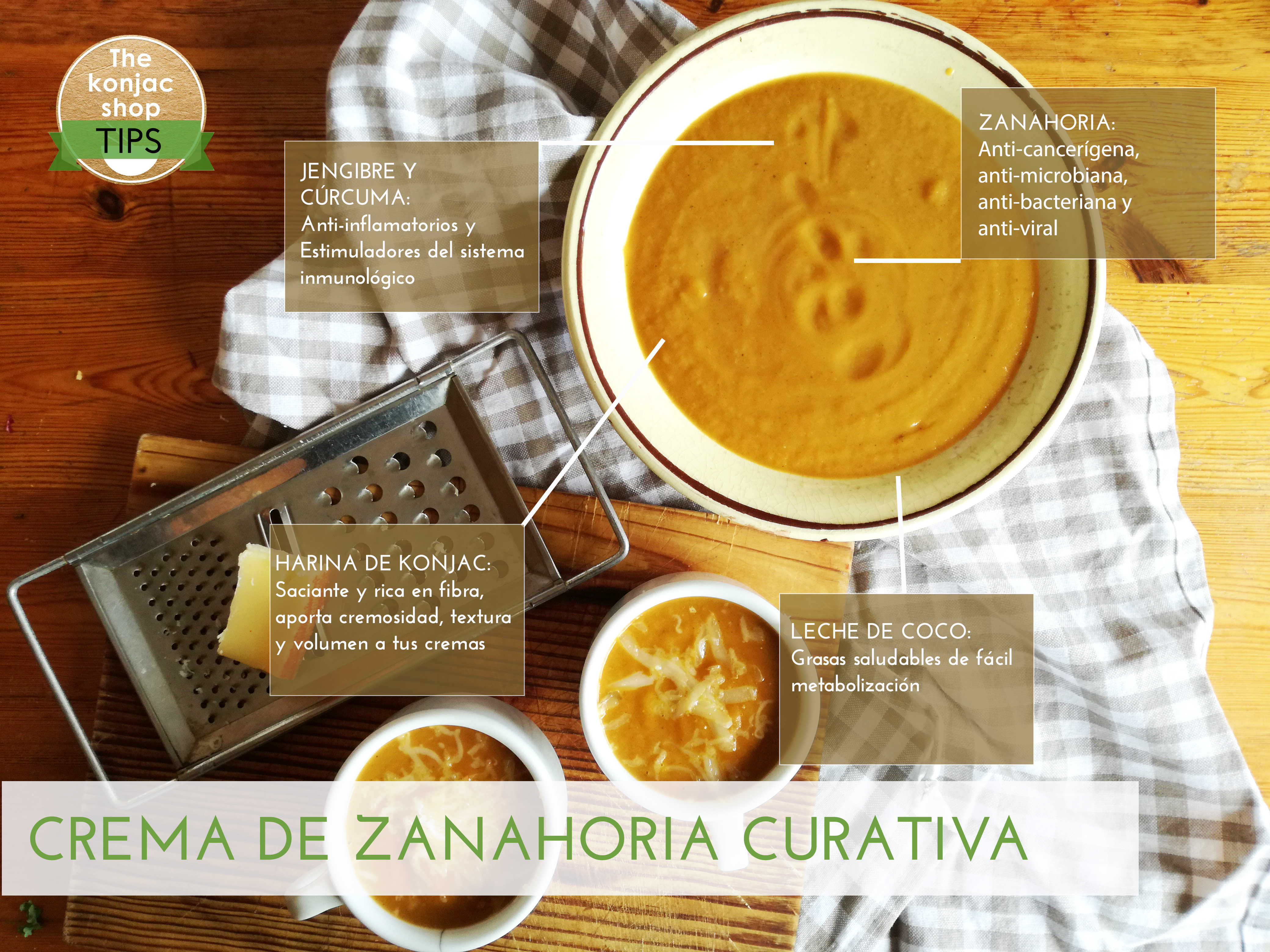 crema de zanahoria