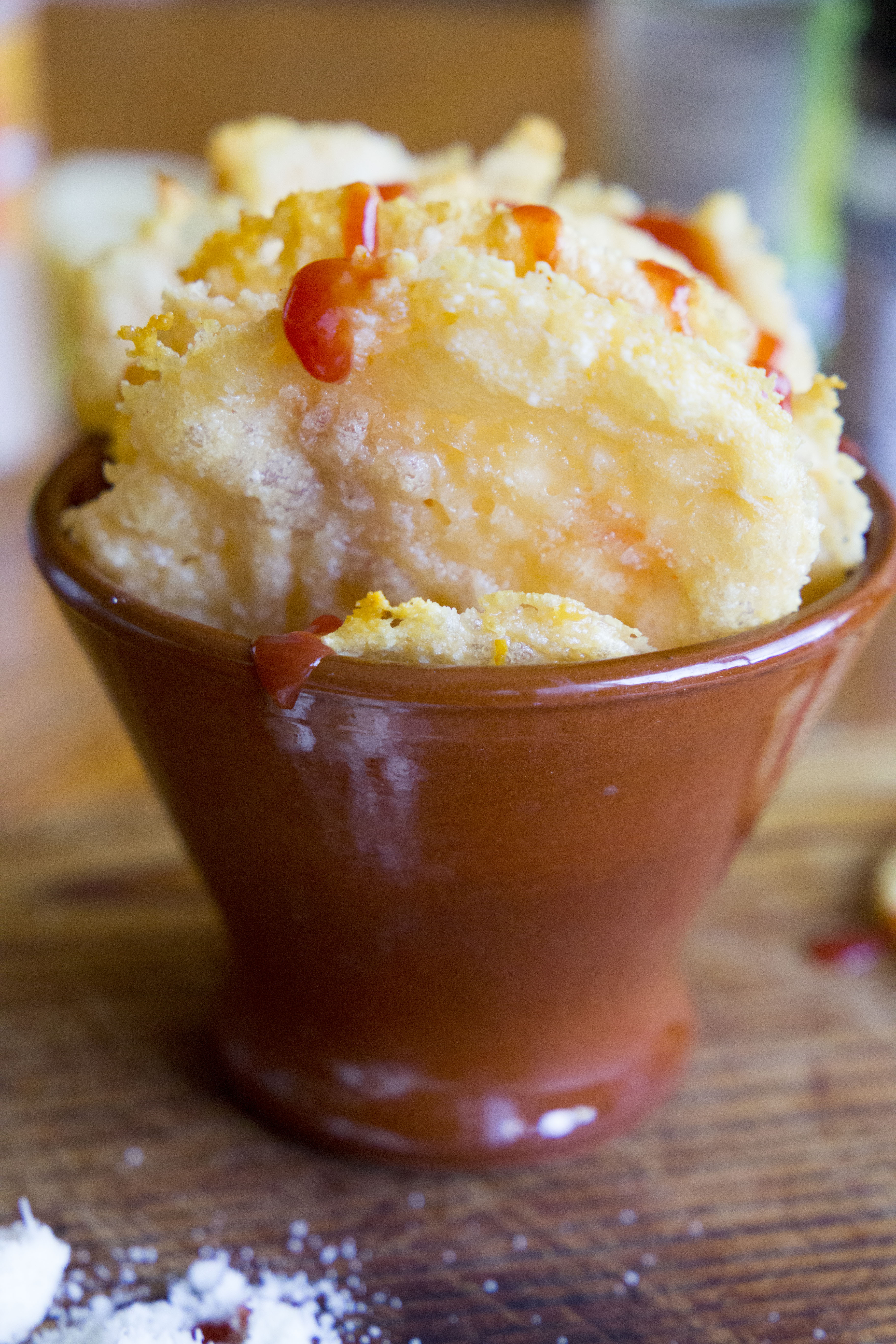 Chips de parmesano