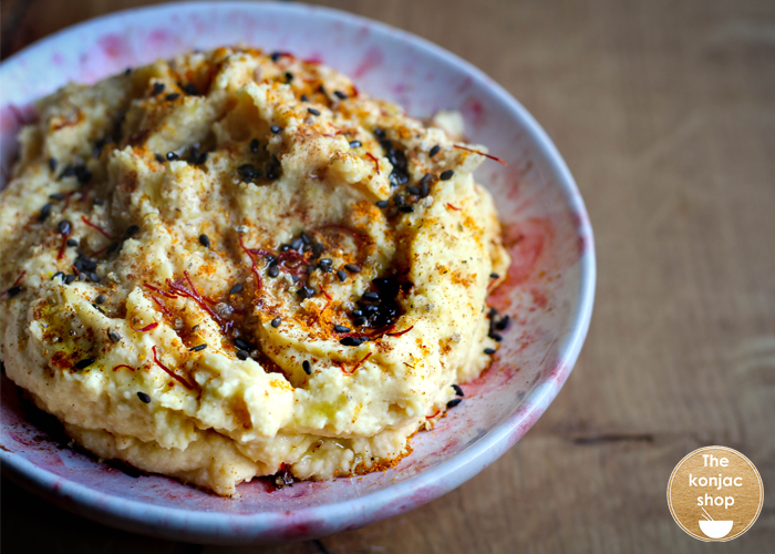 Hummus bajo en grasas