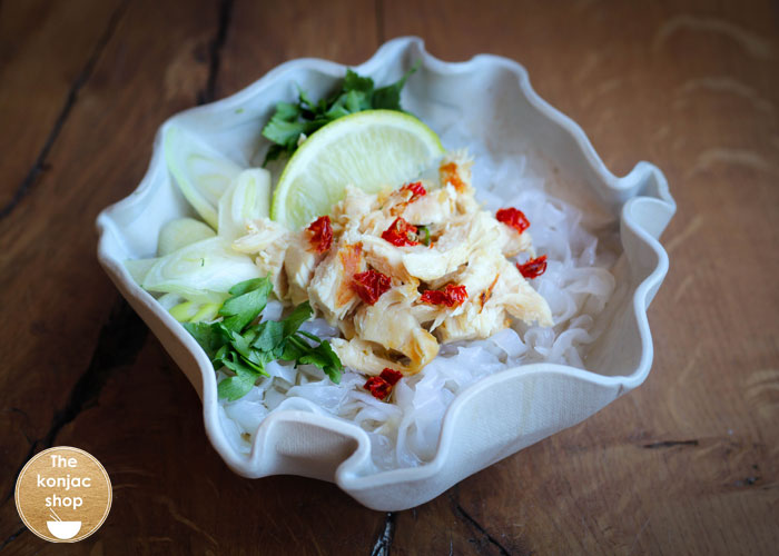 Sopa Vietnamita con Tallarines Konjac